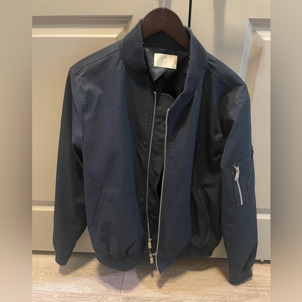 7 For All Mankind Navy Bomber - L